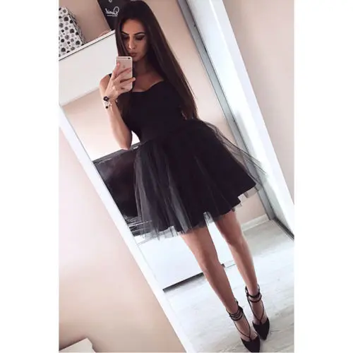 2018 модное женское кружевное повседневное БЕЗРУКАВНОЕ вечернее короткое мини