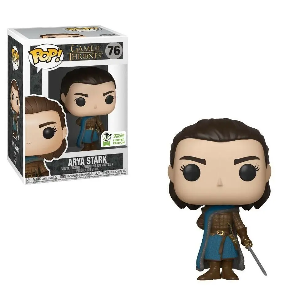 FUNKO POP New Arrival Game of Thrones ARYA STARK 76# PVC Action Figure Collection Model Toys for Children Christmas Gift | Игрушки и