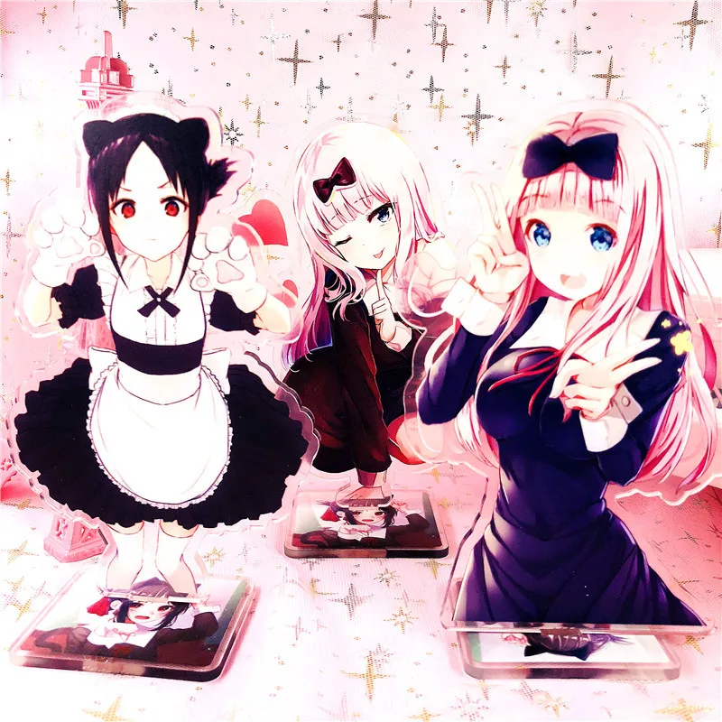 

Kaguya-sama Love Is War Kaguya Shinomiya фигурка на акриловой подставке настольная коллекция украшений модель игрушки куклы подарки косплей