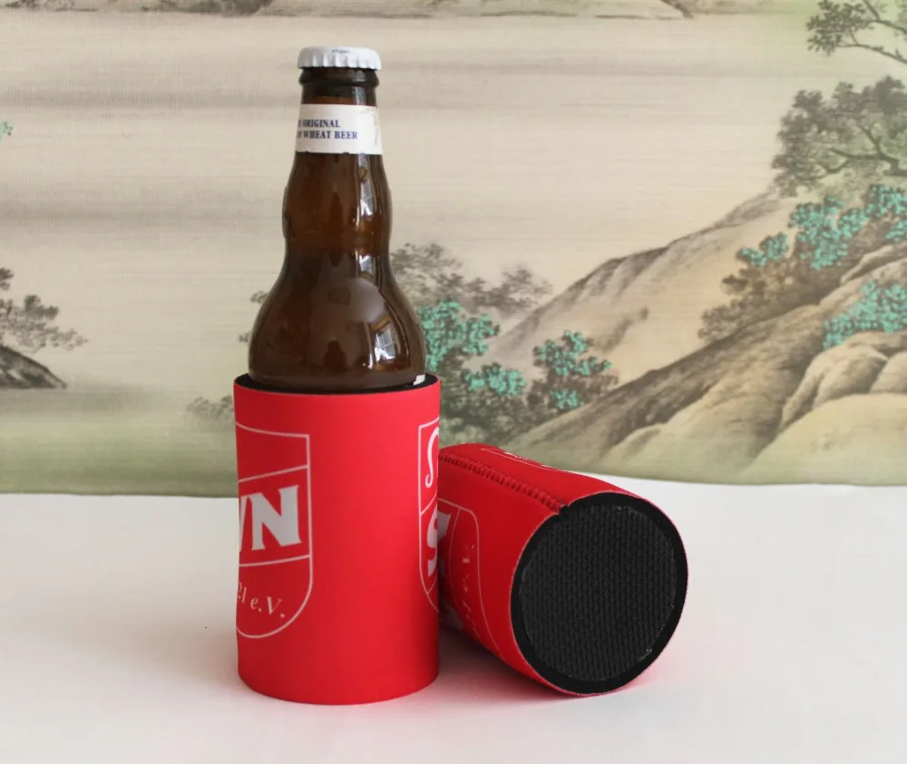 100pcs /lot Custom Neoprene Stubby Holder Beer Can Cooler Sleeve For 330ml Bags Cans During Birthday Party Celebrations | Багаж и сумки