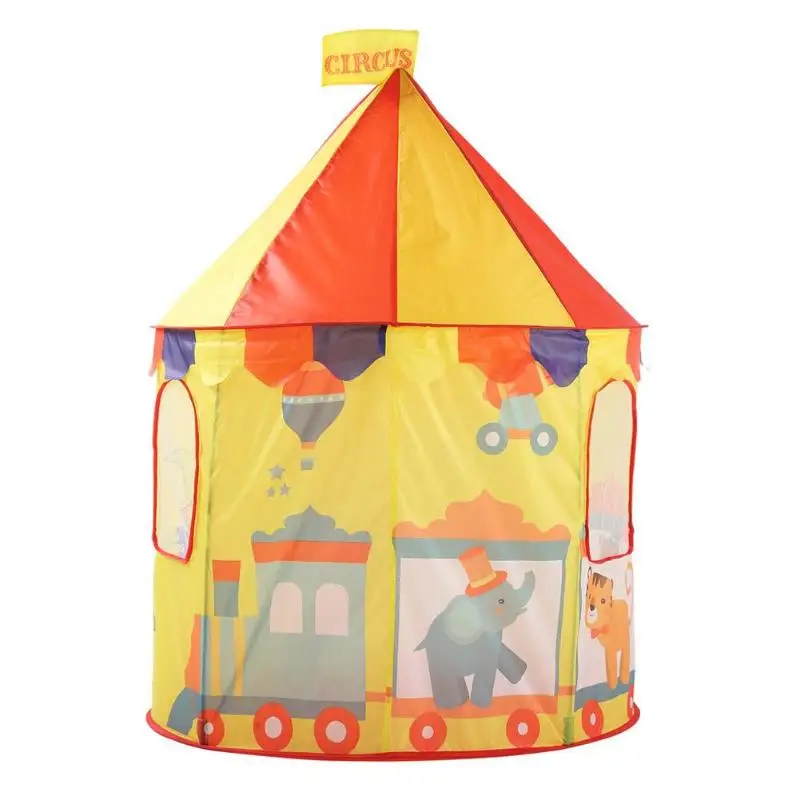 Складная палатка Tipi Prince Princess, складная палатка для детей, мальчиков и девочек, замок Cubby, игровой домик, детские подарки, уличные игрушечные палатки