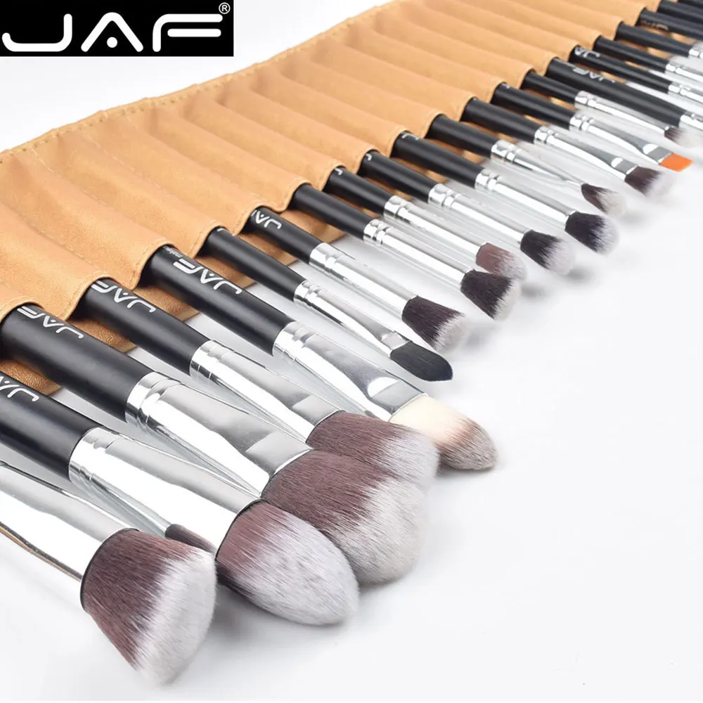 Кисти для макияжа JAF Pro 24 шт. набор кистей основы пудры косметической красоты