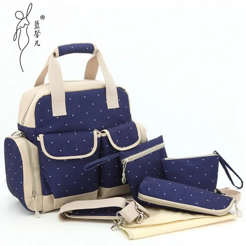 5 шт./компл. сумка для подгузников многофункциональный вместительный рюкзак мам