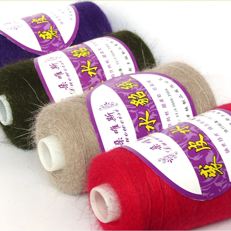 (100 г/Roll) Высокое качество осень и зима норки кашемира Пряжа для Вязание шерстяная