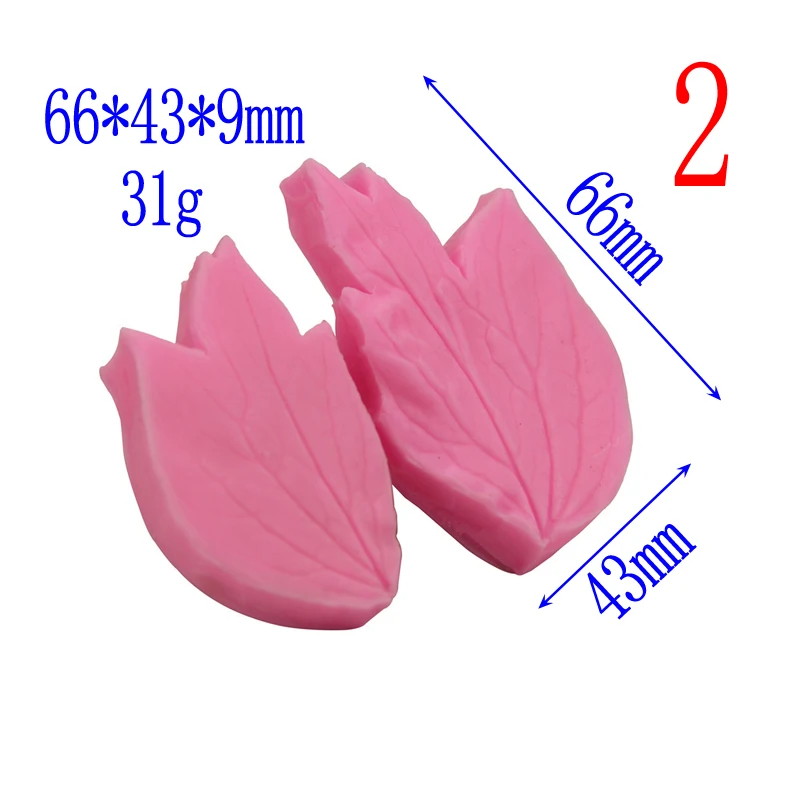 Форма для тиснения лепестков помадка силиконовая форма украшения тортов конфет