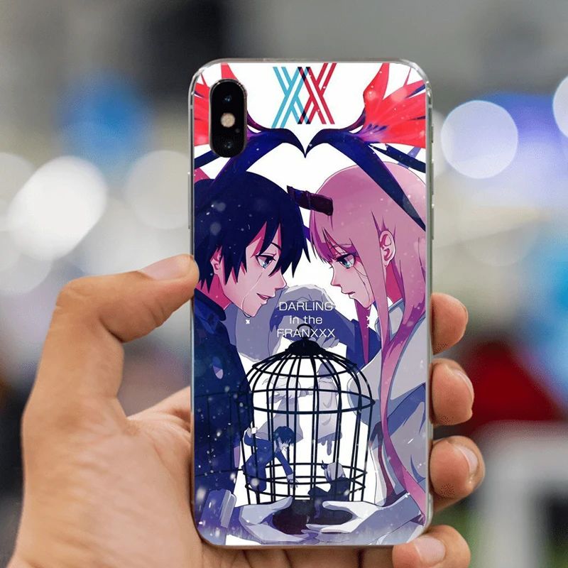 Хит Дарлинг в FranXX чехол для iPhone XS XSMAX 8 8Plus 7 7Plus 6 6S Plus SE последнее популярное