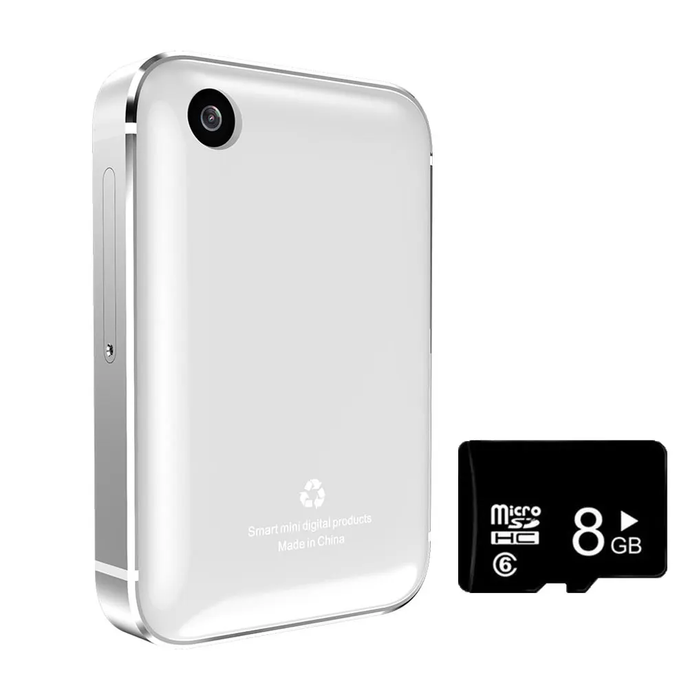 Coxang I5S Смарт-часы для Для мужчин сим-карты 2G телефонный звонок 2,2 дюйма часы с мобильного телефона с функцией видеозаписи, MP4 MP3 Smartwatch для IOS и Android - Цвет: Silver with 8G card