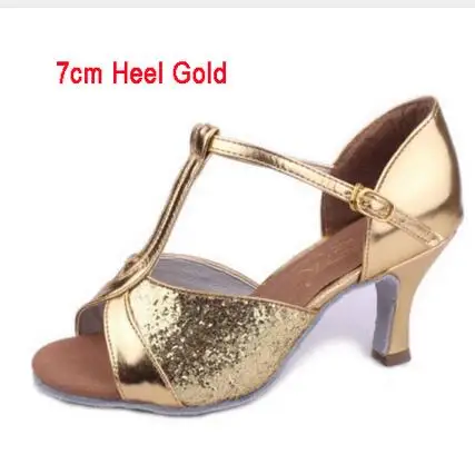 Женские туфли для бальных танцев серебристые золотистые черные латинских танго