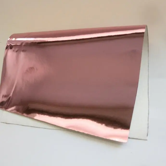 pink 1 шт., размер А4(21x29 см), зеркальная искусственная синтетическая кожа, ткань из искусственной кожи, искусственная кожа, аксессуары для рукоделия - Цвет: pink