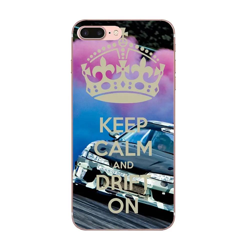 Мягкий резиновый чехол для телефона Keep Calm And Drift On Galaxy Grand Alpha G850 Core2 Prime S2 I9082 A3 A5 A7 On5