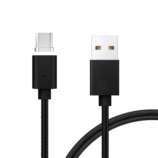Black TYPE-C Cable Магнитный Кабель-адаптер Micro USB для TYPE-C зарядный кабель для SAMSUNG S10 S9+ Note 8 Xiaomi Mi9 MIX3 HUAWEI P30 Pro P20 10 USB-C - Цвет: Black TYPE-C Cable