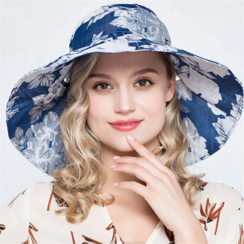 Xthree женская летняя шляпа складная пляжная для девочки Панама Женская дышащая