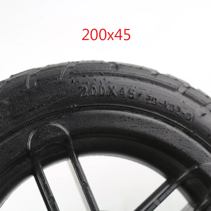 

free shipping Electric scooter 200x45 Wheel hub with Tyre & Tube fit motorcycle A-Bike Folding Bike