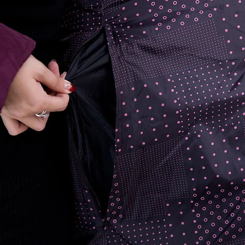 Пуховик из хлопка для женщин среднего возраста 2018 зимние парки