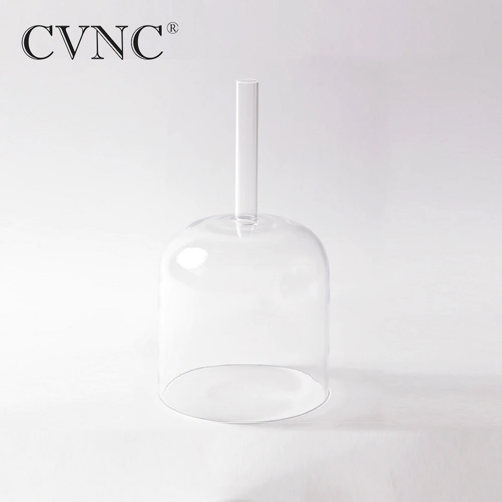 CVNC пустотелая ручка прозрачная " note C D E F G A B чакра кварц кристалл поющая чаша с чехлом