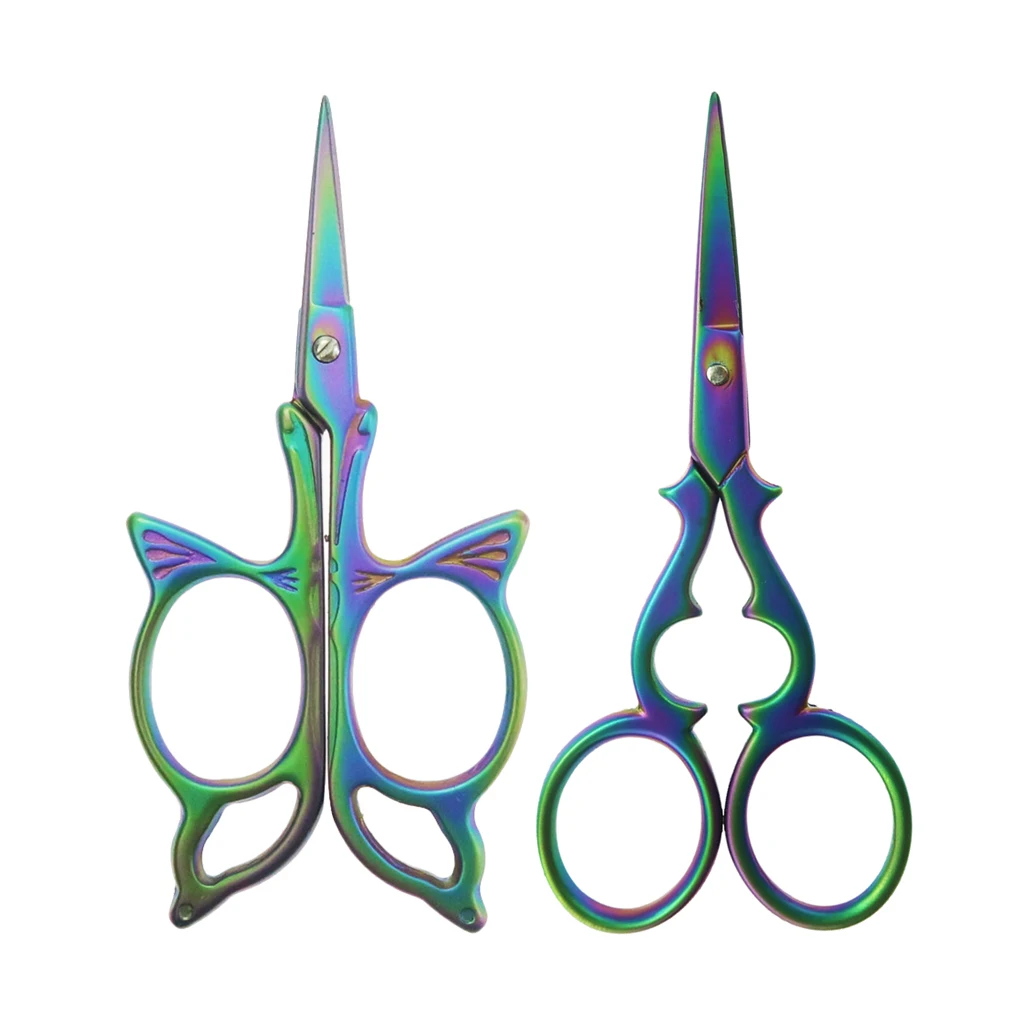 2 шт. винтажные ножницы для вышивания крестиком | Дом и сад