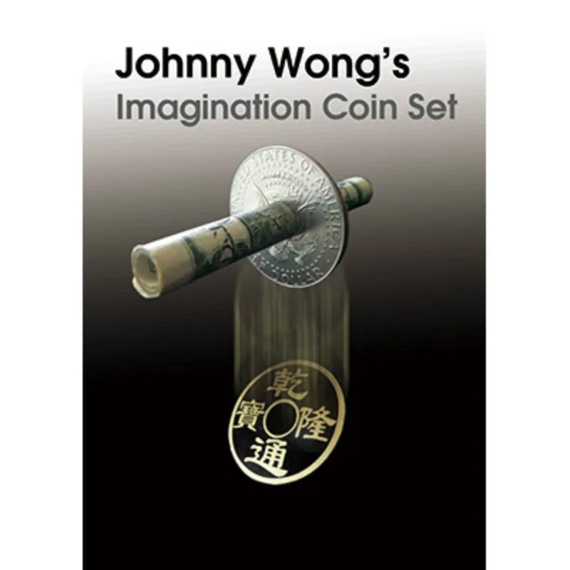

Imagination Coin Set (With DVD ) By Johnny Wong,Gimmick - Magic Tricks,Mentalism,Close Up,Illusion,Props,Gimmick,Magician Toys