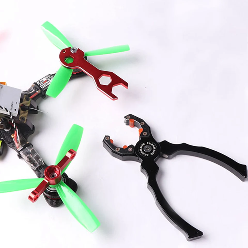 Multifunction Alloy Pliers Grip M3 M8 Wrench Motor Fixed Removal Spanner Bullet Propeller Adapter Release Tool for Quadcopter |