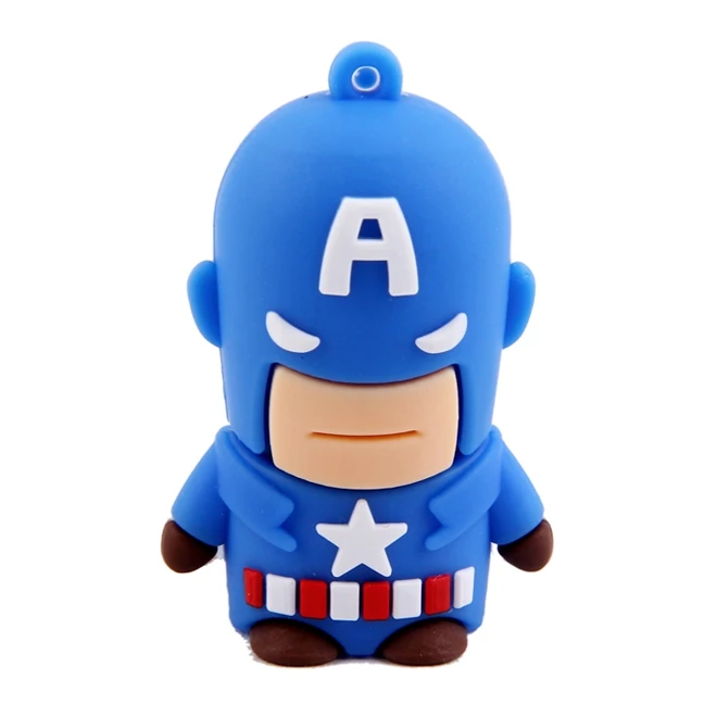 USB 3 0 Супермен Капитан Америка Зеленый Фонарь 8 ГБ 16 32 64 Гб 128 флеш-накопитель 512