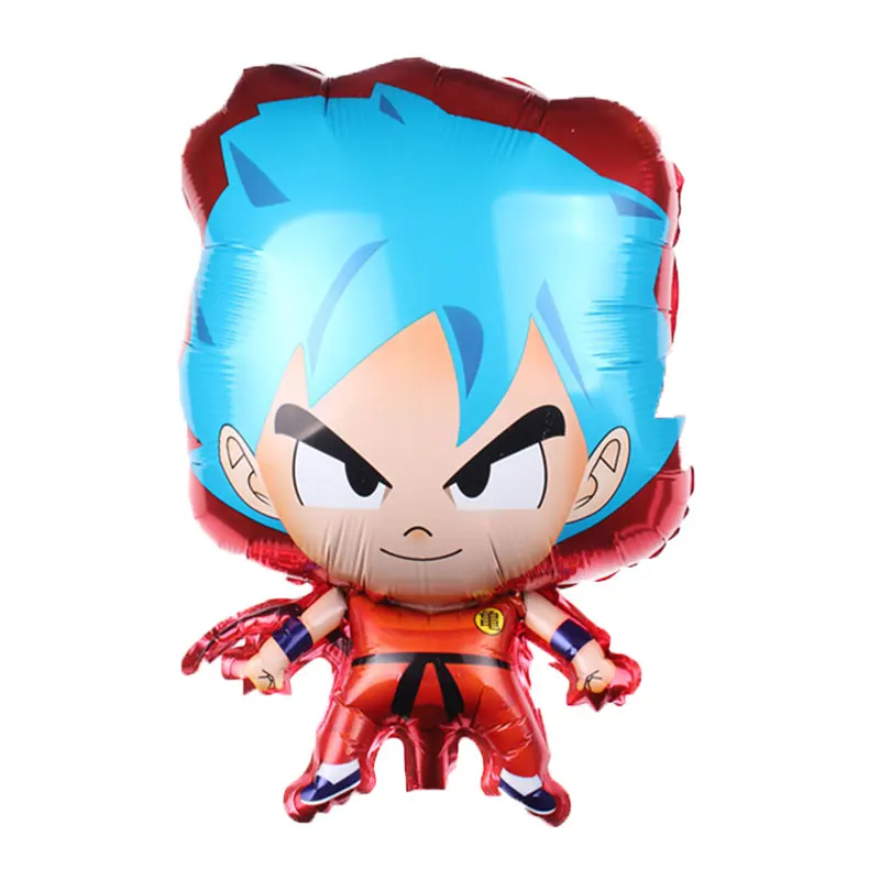 4 Dragon Ball Saiyan фольга гелиевые шары мальчик с днем рождения детский день воздушный шар украшения поставки надувной шар подарок для детей - Цвет: 4