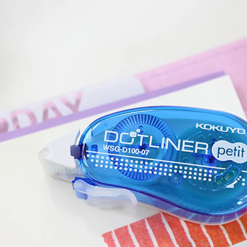 KOKUYO D100 3 шт. Fast Dry липкий клей двусторонний скотч точечную Обучение канцелярские 8