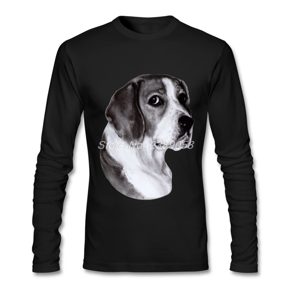 Мужские футболки с забавным животным 2019 Beagle Dog последние дешевая цена футболка