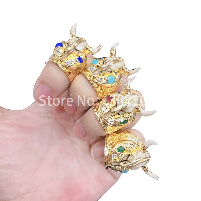 New fashion simple atmosphere pure handmade Ox-Head rings and women's jewelry | Украшения и аксессуары