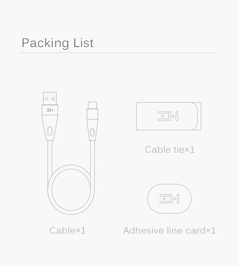 ZMI MFi сертифицированный кабель освещения AL706 usb type C Быстрая зарядка Премиум нейлон PP плетеный рукав кабель для iphone