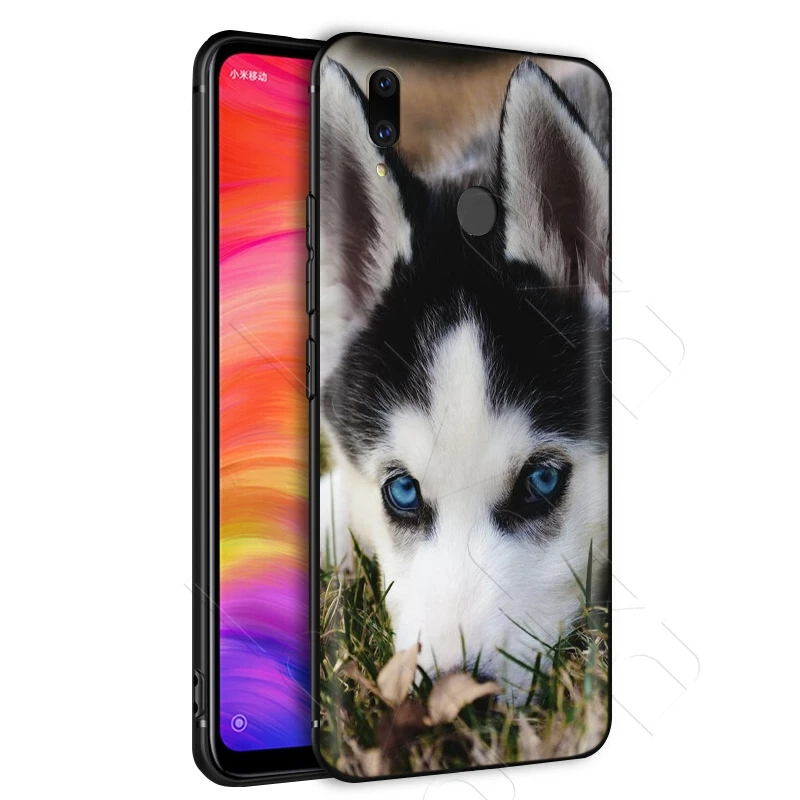 Animal Husky Puppy Dog Case for Xiaomi Redmi Note 8 9 9SK30 Pro MI MAX 3 6 SE A1 A2 A3 10 Lite Plus 8A F1 |