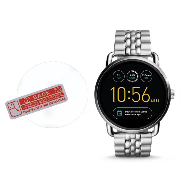 Защитная пленка из закаленного стекла ультра прозрачная защита для Fossil Q Wander Gen 2