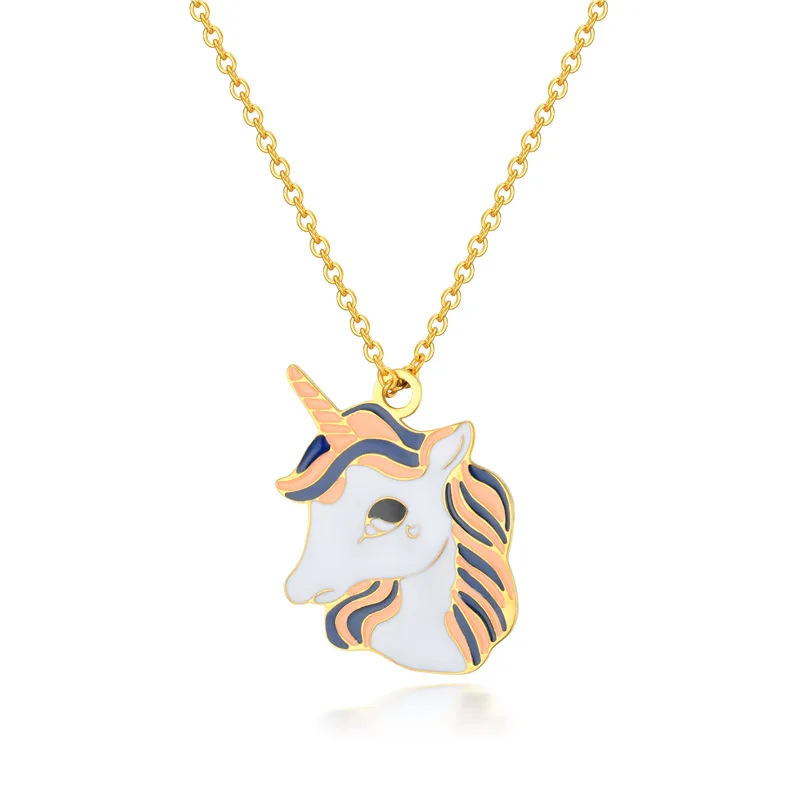 New Fashion Unicorn Necklace Pendant For Women Men Statement Chain Gift | Украшения и аксессуары
