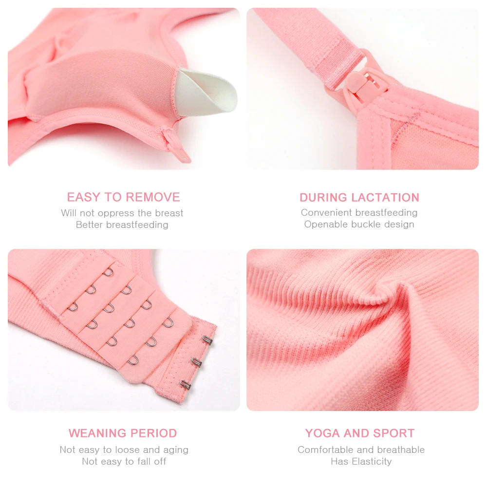 3 шт./упаковка хлопковый бюстгальтер для кормления беременных и кормящих женщин