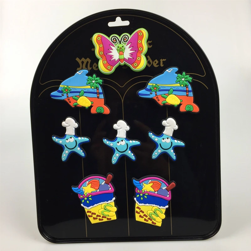 

OEM/ODM ECO-Friendly PVC Soft Rubber Cartoon Customized Shape Fridge Magnet Promotional gifts refrigerator stickers