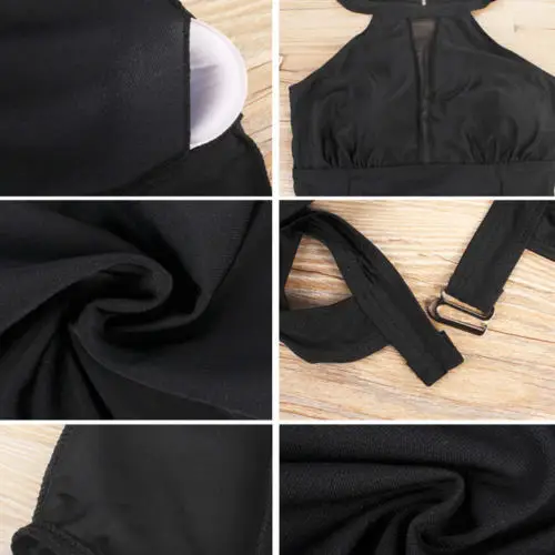 Женский летний купальник с эффектом пуш ап высокой талией комплект бикини