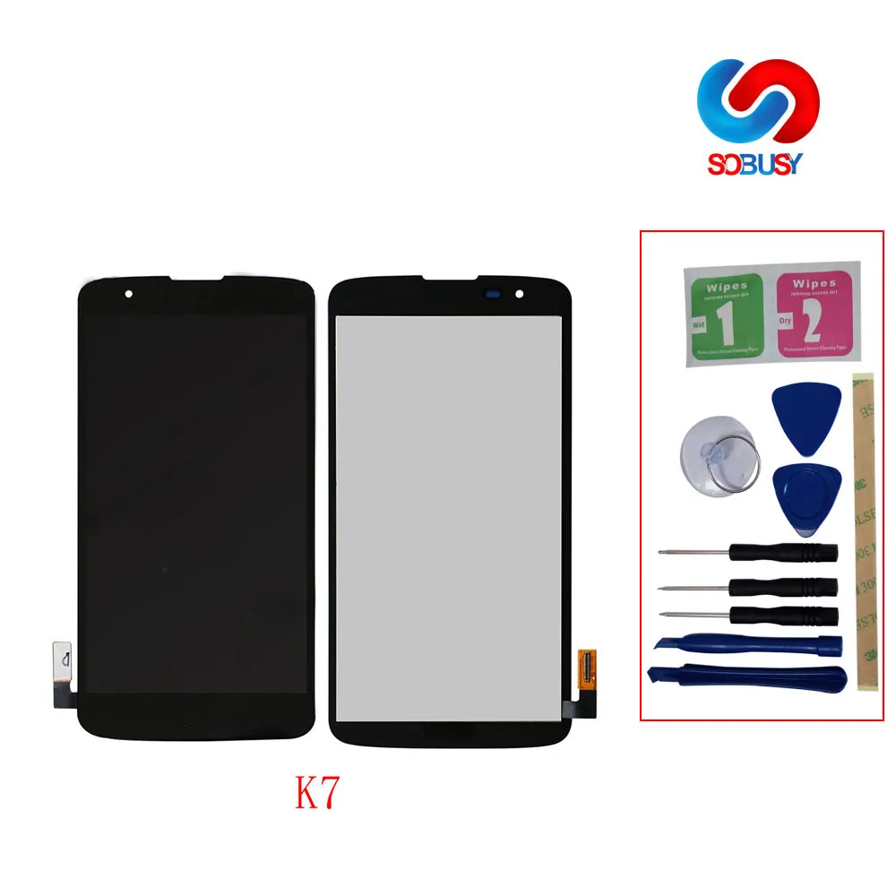 Оригинальный IPS ЖК дисплей для LG K7 LS665 LS675 MS330 X210 LCD Pantalla Tribute 5 сенсорный экран