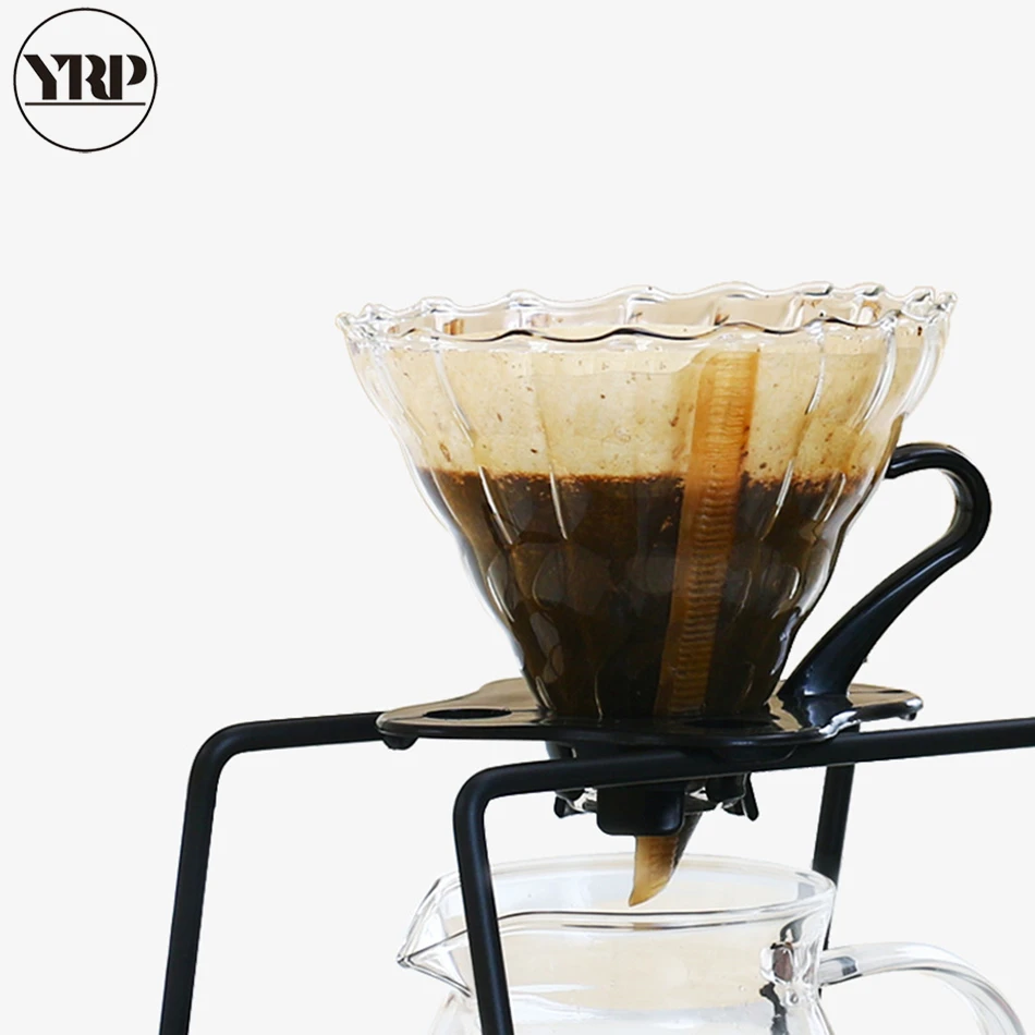 YRP 2 цвета V60 классический кофейный Перколятор из нержавеющей стали полка для