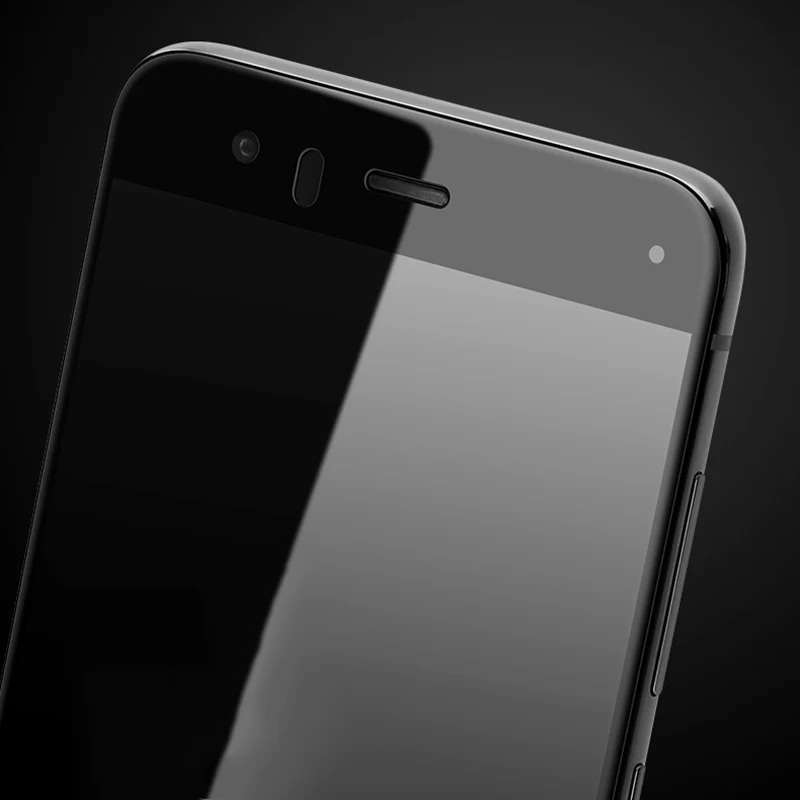 3D углеродное волокно закаленное стекло для Xiaomi mi 6 с изогнутыми краями Защитная