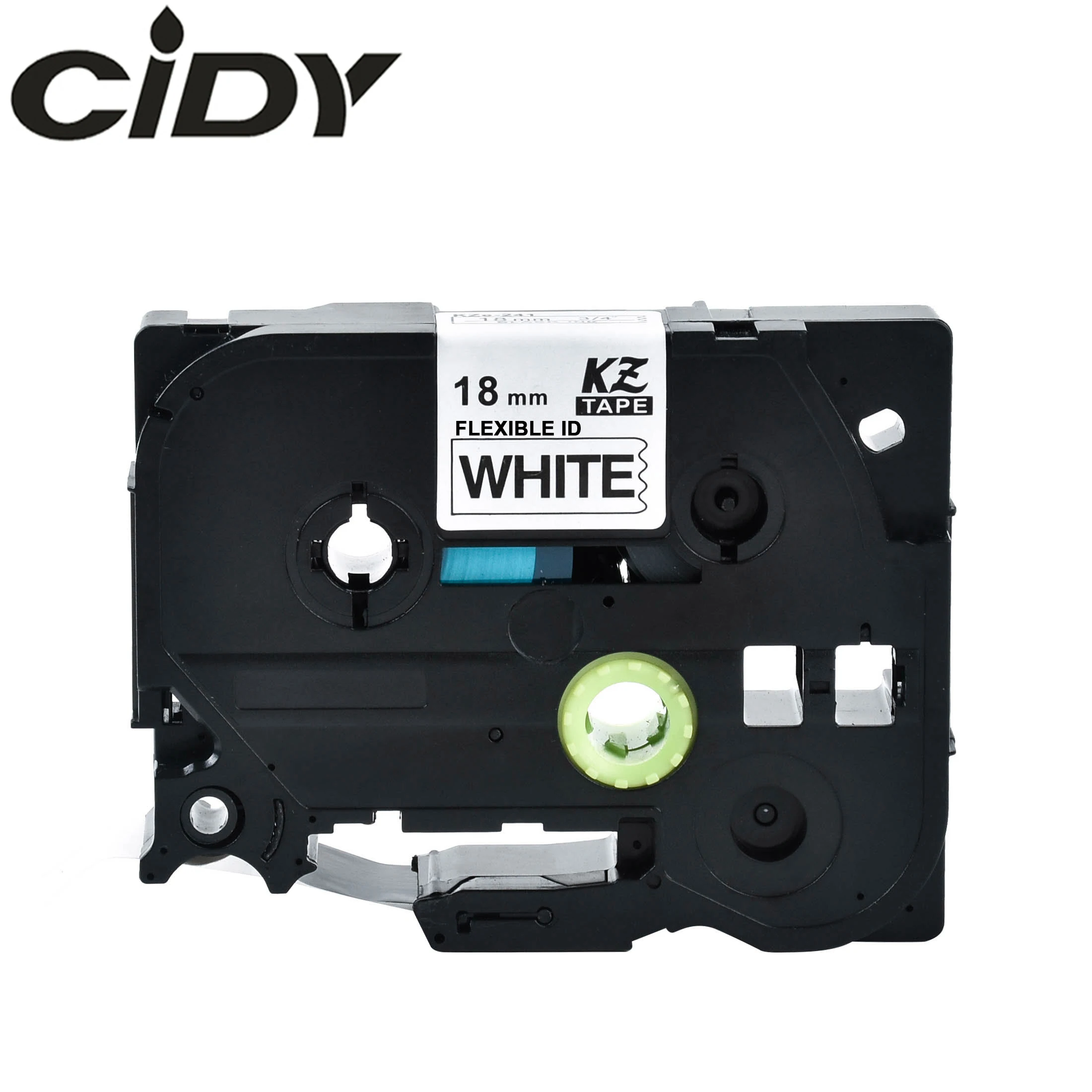 

Cidy 10 шт. черные на белом TZ FX241 TZ-FX241 совместимые гибкие Tze ленты для этикеток Tze-FX241 TZe FX241 для принтера этикеток Brother
