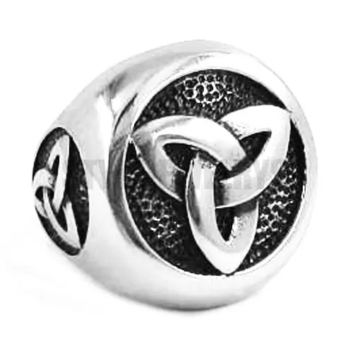 Модное кельтское кольцо с узлом ювелирные изделия из нержавеющей стали в стиле