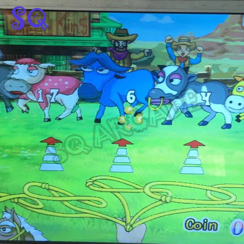 Игровое поле для казино one touch, 61 в 1, ковбойская игра в западном стиле, печатная плата для игры в казино, ЖК-шкаф для игровых автоматов