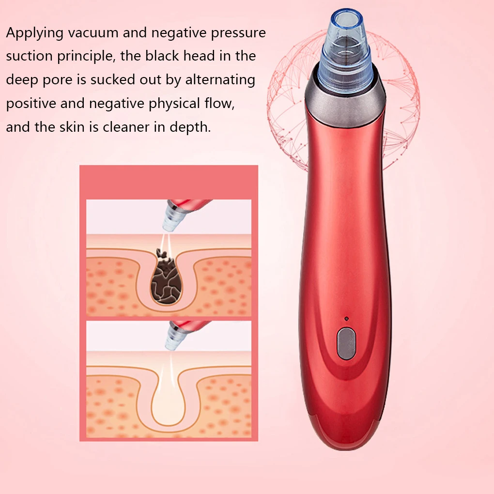 Инструмент для удаления угрей пор лица Очиститель красоты устройство USB