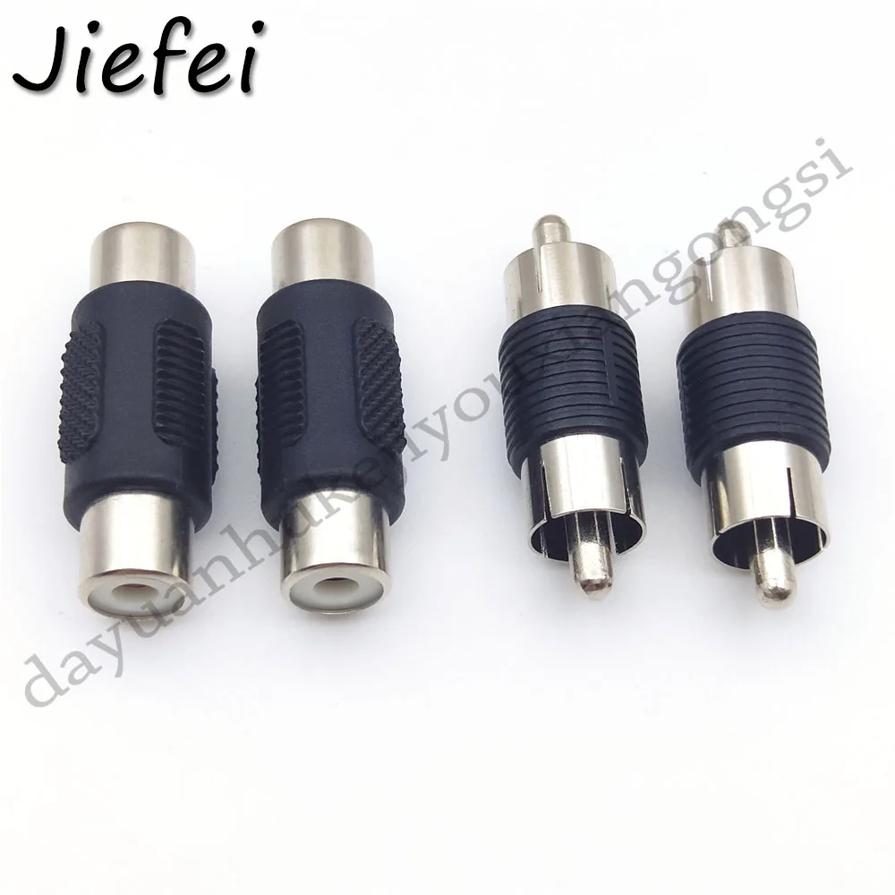 10male and 10Female 20 шт. разъем RCA адаптеры RCA штекер/RCA гнездо RCA - Цвет: 10male and 10Female
