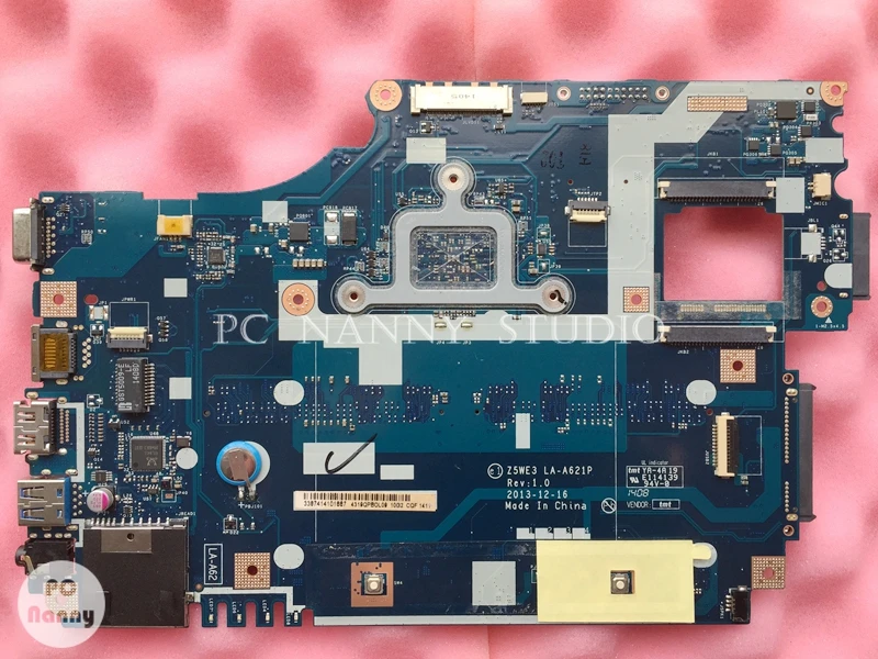 PCNANNY NBY4711002 Z5WE3 LA-A621P системная плата для Acer E1-510 материнская ноутбука N2820 2 13 Ghz CPU
