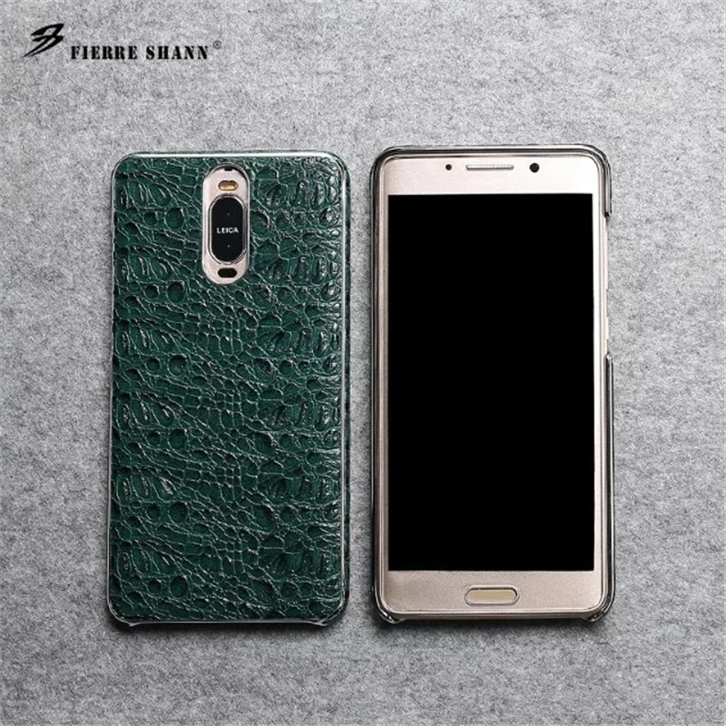 Оригинальный футляр из натуральной кожи для huawei mate 9 pro покрытие картины