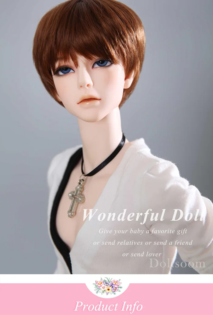 Dollsoom Chalco человеческая версия 1/3 BJD Смола мужская модель тела шарнирная Волшебная кукла