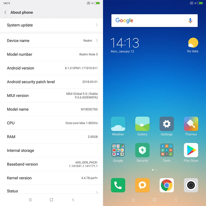 Глобальная версия Xiaomi Redmi Note 5 3 GB 32 Snapdragon 636 Octa Core 99 полный Экран 12MP 5MP двойной AI