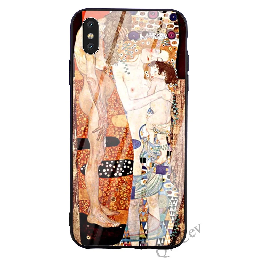 K0524712 Противоударный чехол Kiss by Gustav Klimt чехол из закаленного стекла для телефона для iPhone Xs Max 11 pro чехол X 6 6S XR 8 Plus 7 5S 5 SE - Цвет: K0524712