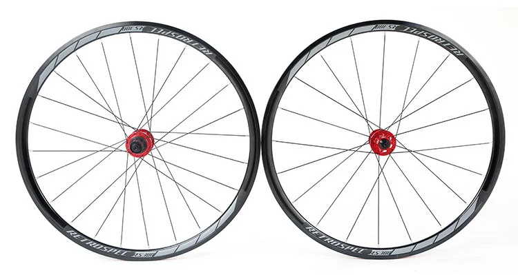 Дорожный велосипед Алюминий четырехосевая дисковый тормоз 700CWheel набор из шести коготь башня концентратор Профессиональный езда на велосипеде, 30 Вт, 40 мм колеса обода
