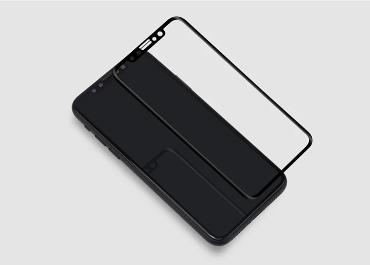 Чехол в подарок) для iphone XS защита экрана полное покрытие 3D Анти-взрыв Nillkin