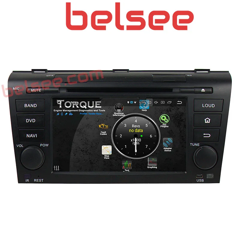 Belsee Восьмиядерный 4 ГБ Android 8 0 dvd плеер Мультимедиа Радио автомобильный стерео Navi